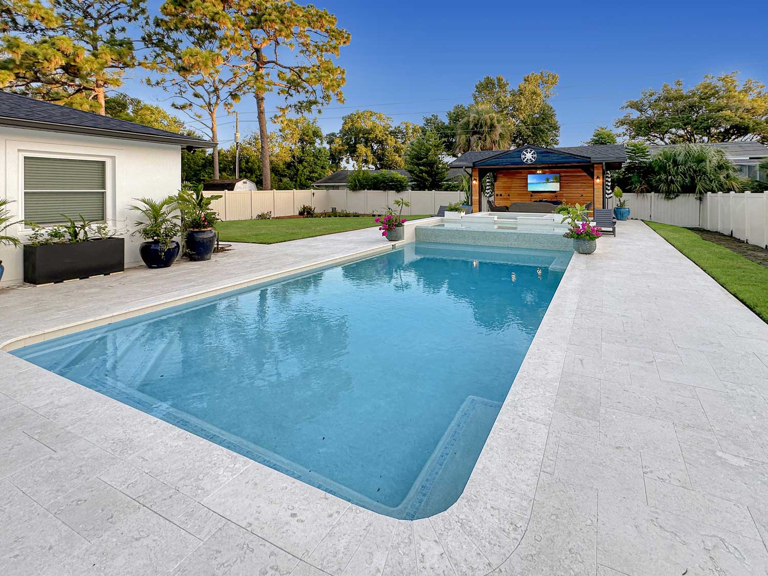 Backyard After Renovation